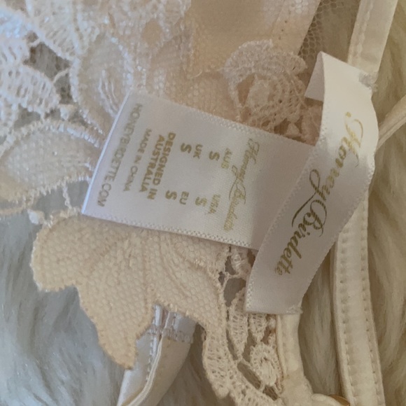 ⚡️ Rare Honey Birdette Amelie Set NWOT 34C & Small MRSP$595 - Picture 4 of 6